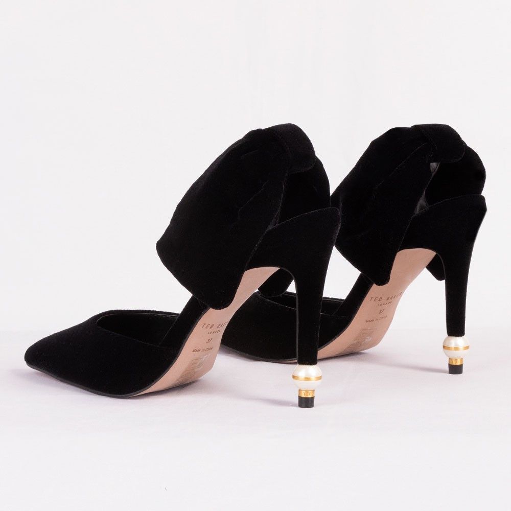 Ted Baker Batalyn Large Bow Court Heels - Picture 3 of 13